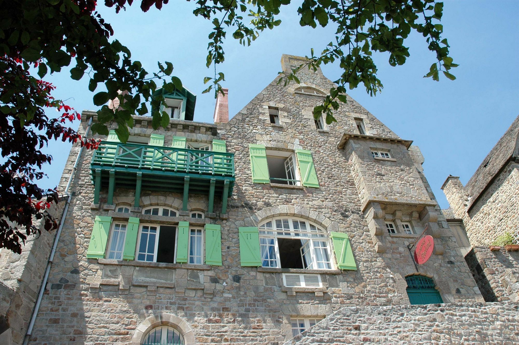 Les Terrasses Poulard Hotel Monte Saint Michel Exterior foto